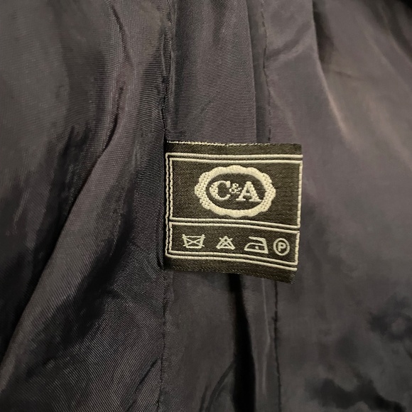 Blue Jacket and Skirt with Elk Bone Buttons by Your Sixth Sense - Picture 10 of 10